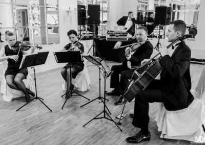 Oprawa muzyczna ślubu realizowana przez Kwartet INSANO